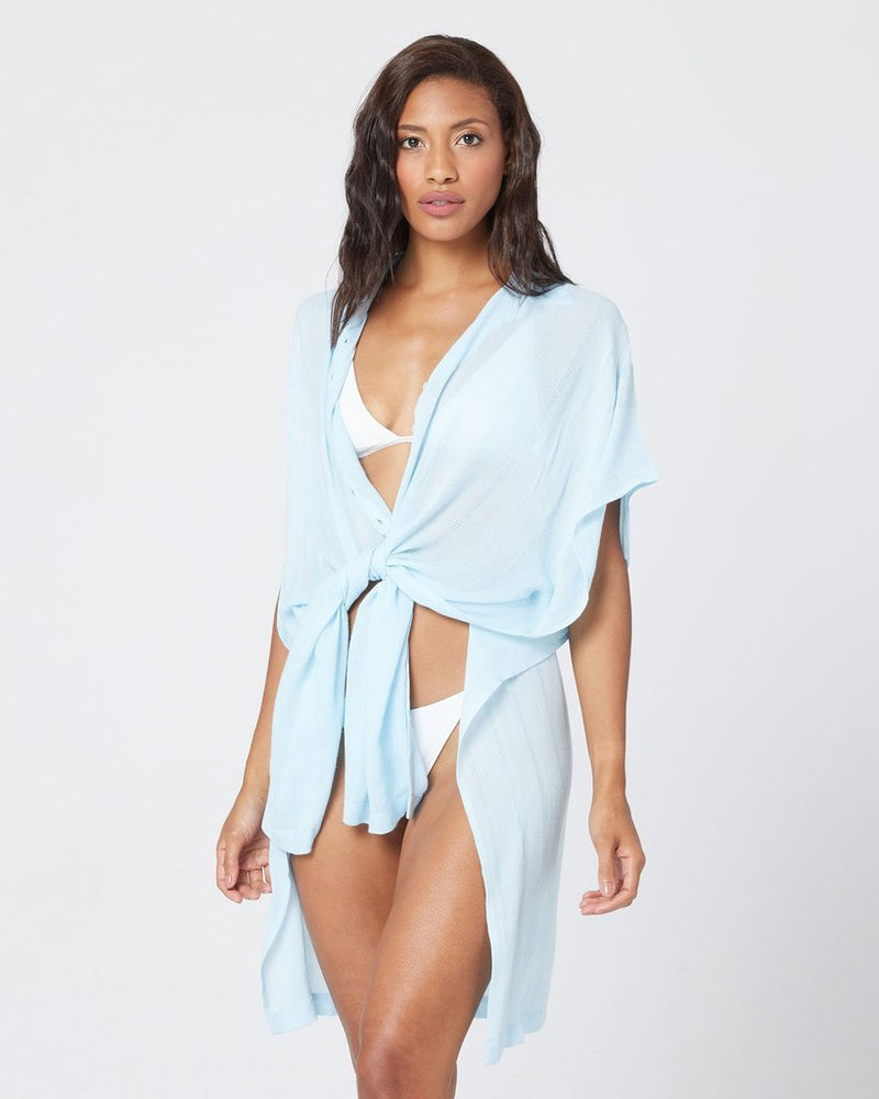 L*SPACE Sky Blue Anita Cover-Up