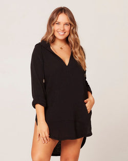 L*SPACE Black Caswell Cover-Up